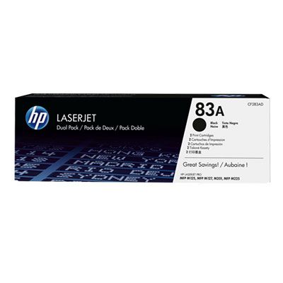 Toner Original Hp 83a Negro Pack 2